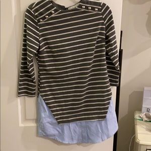 English factory shirt dress